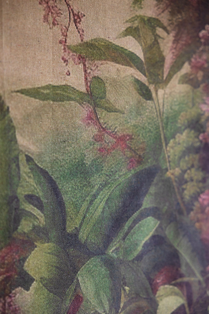 Grande décoration murale de forêt tropicale