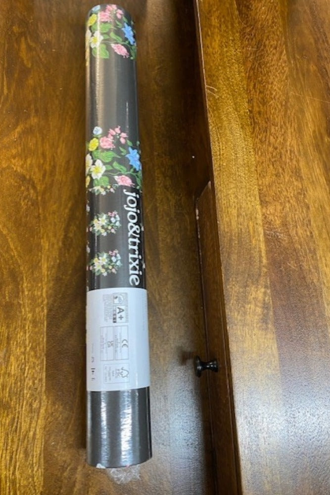 Papier peint noir JoJo & Trixie Floral New York - ARRÊTÉ