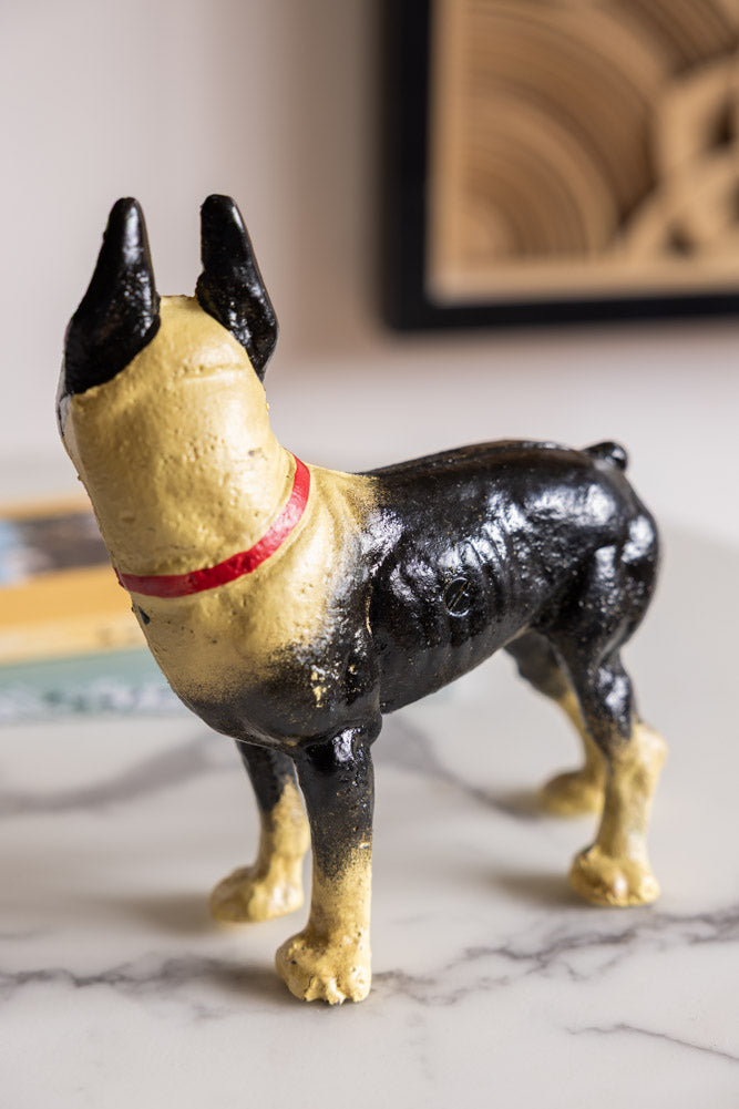 Butée de porte en fonte Boston Terrier