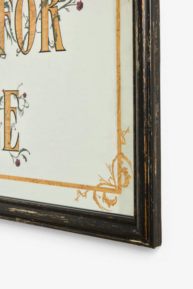 Miroir décoratif « Go Wild For A While »