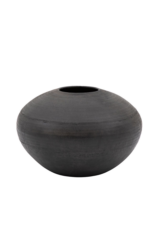Grand vase à motifs mexicains