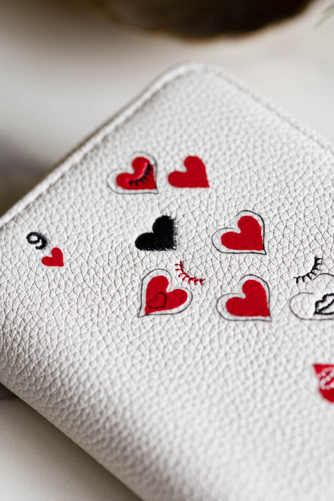 Porte-cartes à jouer Reine de Cœur