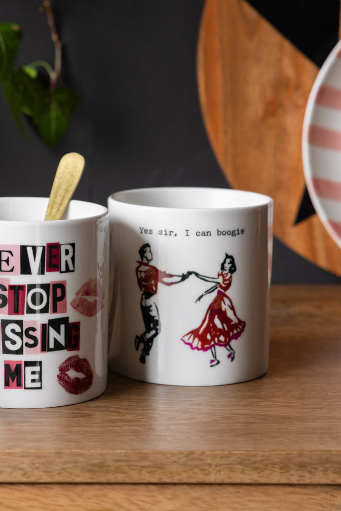 Tasse « Oui monsieur, je peux danser »