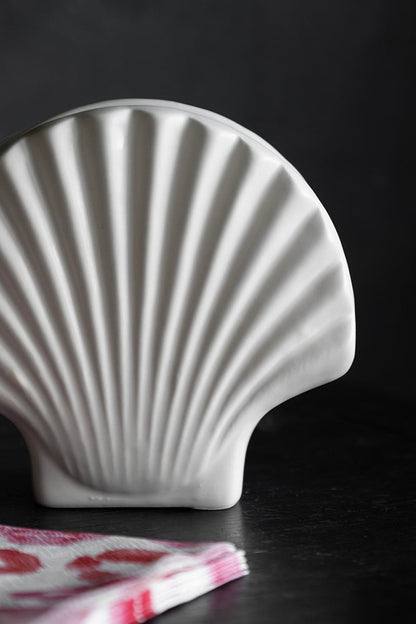 Magnifique porte-serviettes en forme de coquillage