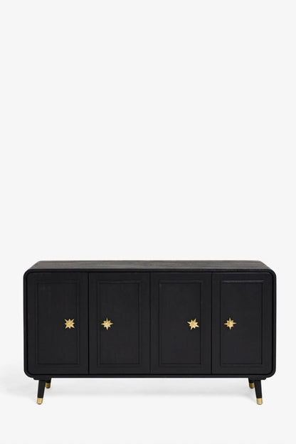 Buffet Ringo noir et or