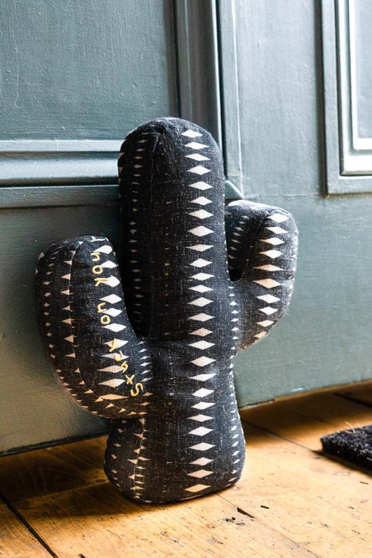 Butoir de porte en forme de cactus