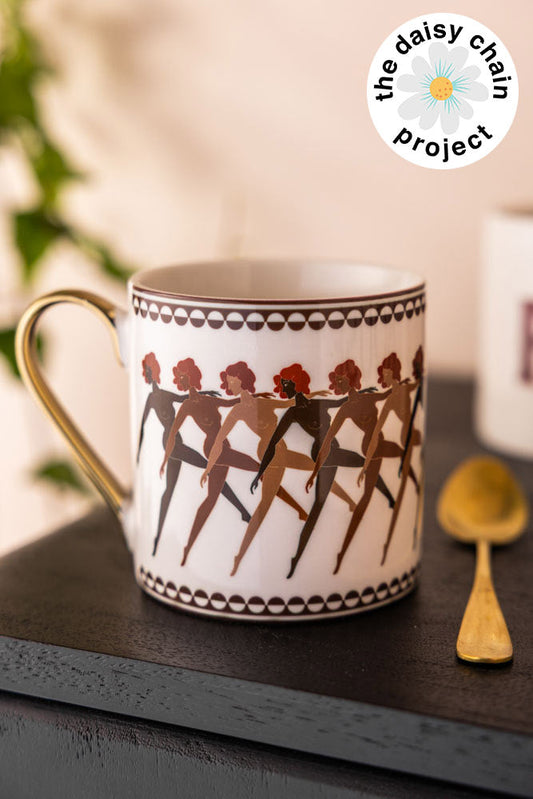 Tasse caritative Dancing Ladies