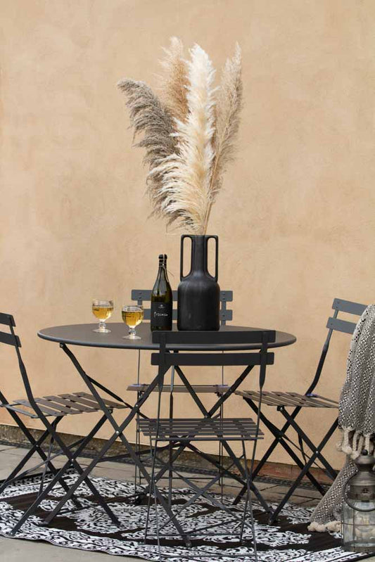 Ensemble de jardin bistro gris