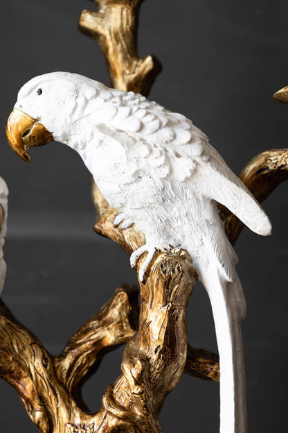 Bougeoir Lovebirds &amp; Roses