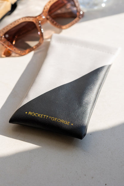 Lunettes de soleil à monture rose et strass