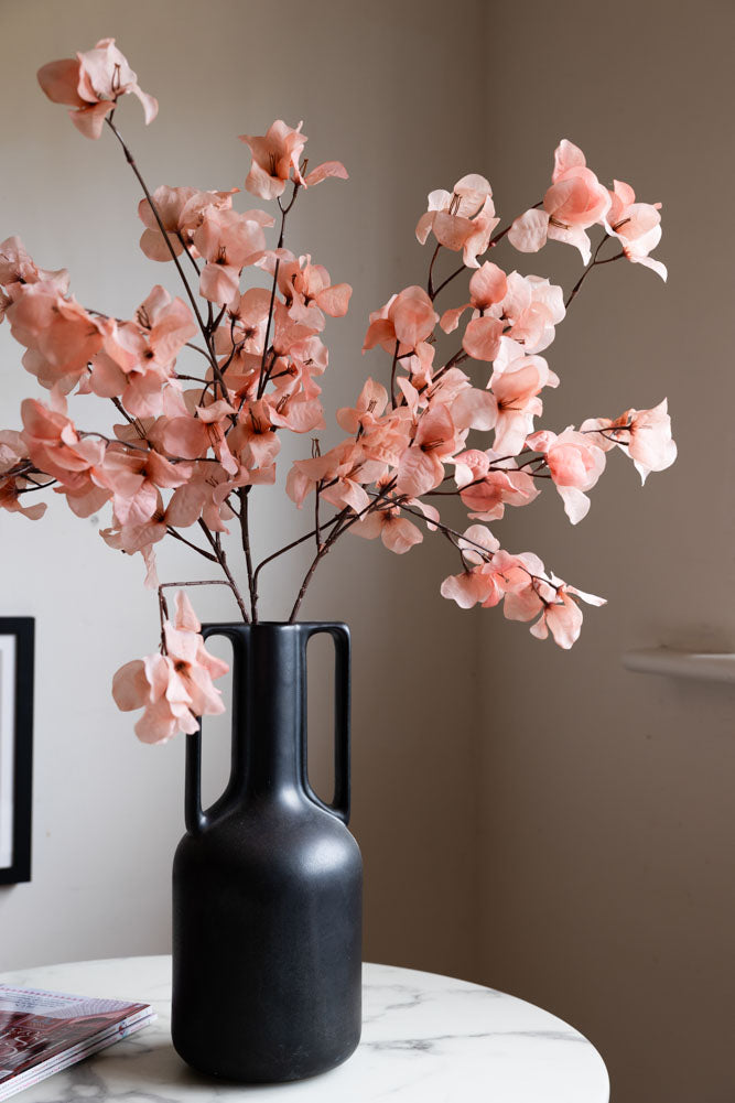 Jolie tige de fleur rose