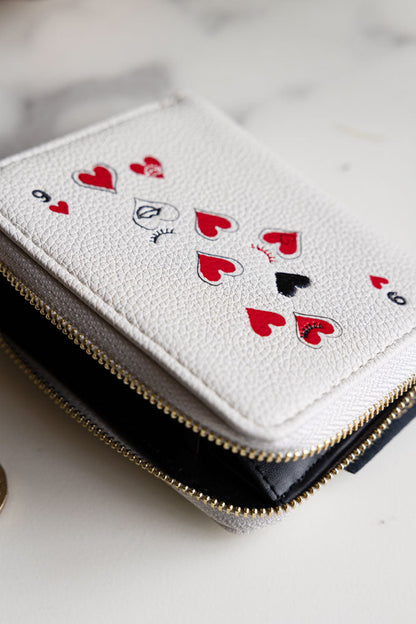 Porte-cartes à jouer Reine de Cœur