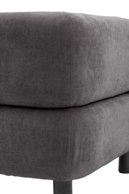 Canapé 3 places gris contemporain