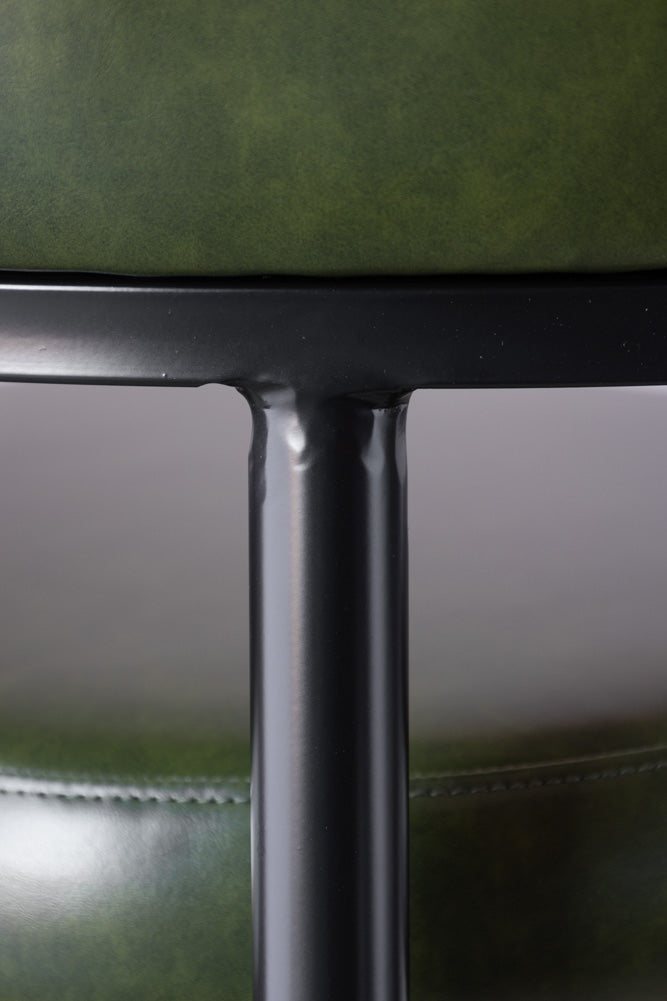Le tabouret de bar Blake en vert forêt