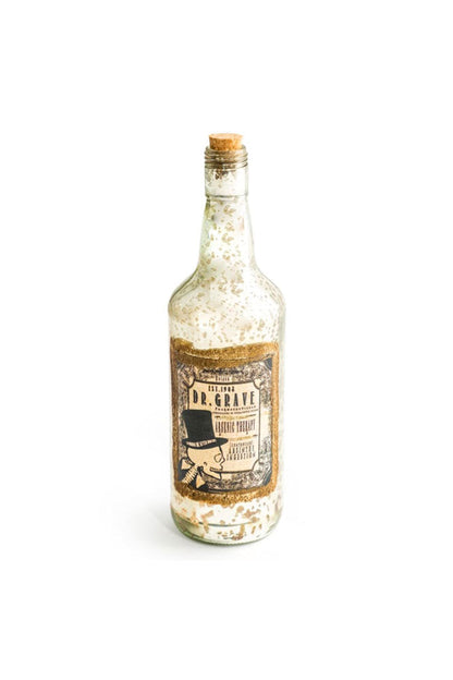 Bouteille décorative en verre de style vintage pour poison