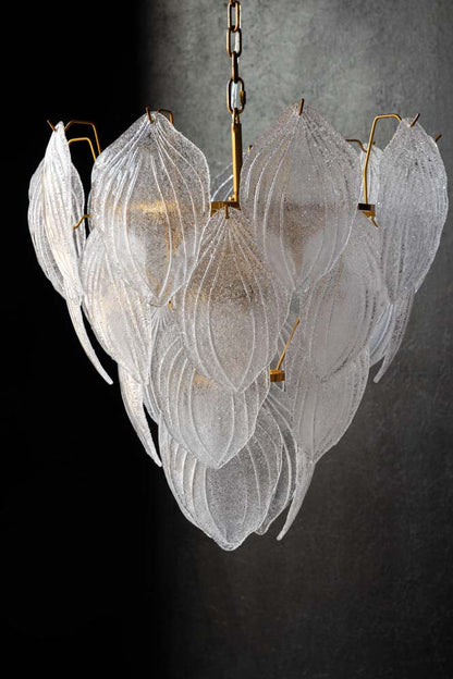 Lustre Feuilles Givrées - SECONDES